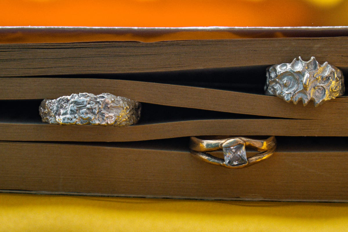 Silver or bronze jewelry